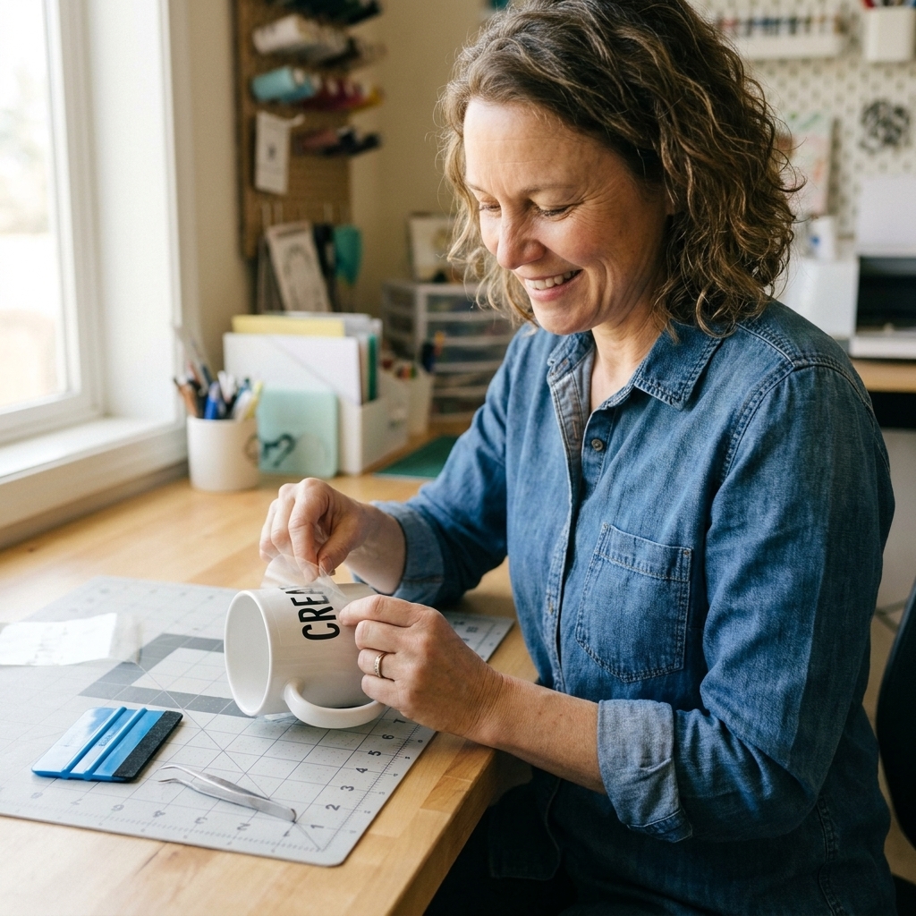 Water-Resistant Vinyl Coffee Mugs: Step-by-Step