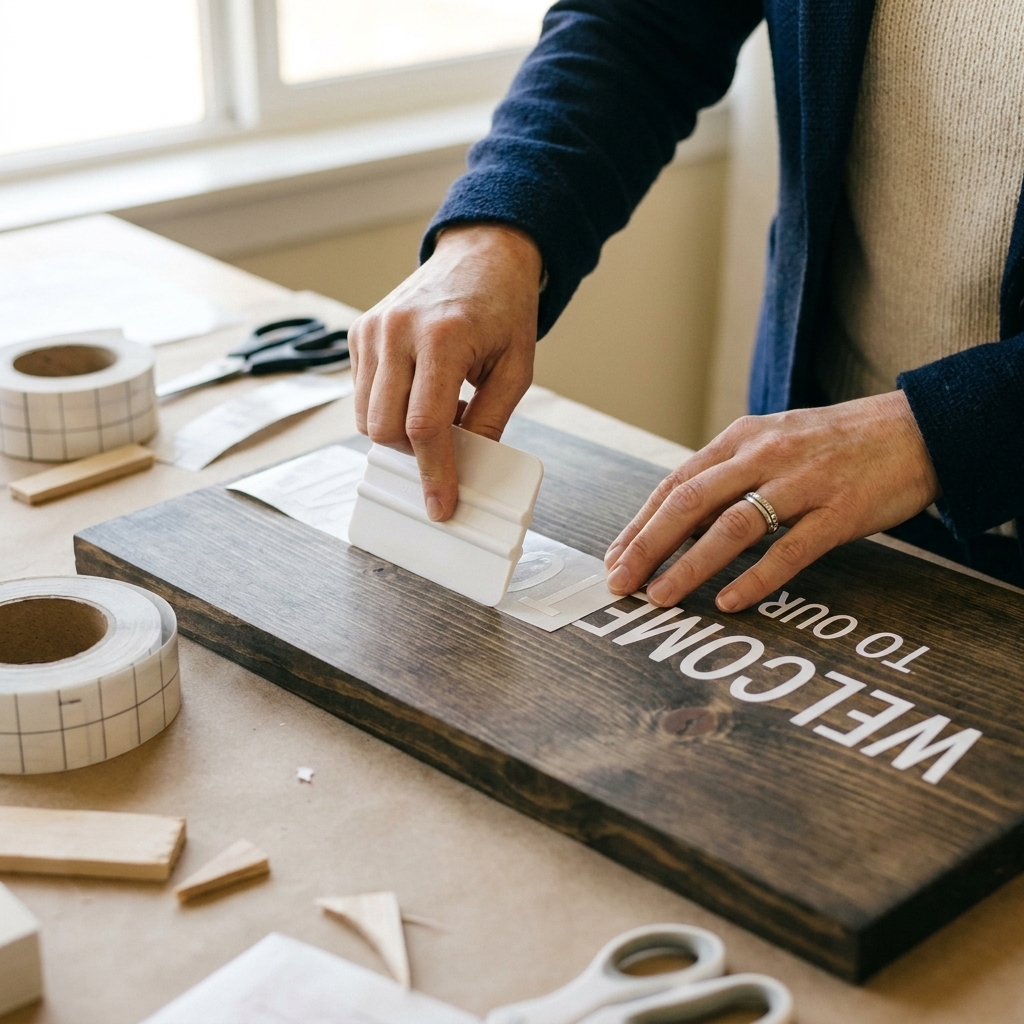 Vinyl on Wood Signs: Best Types and How to Seal