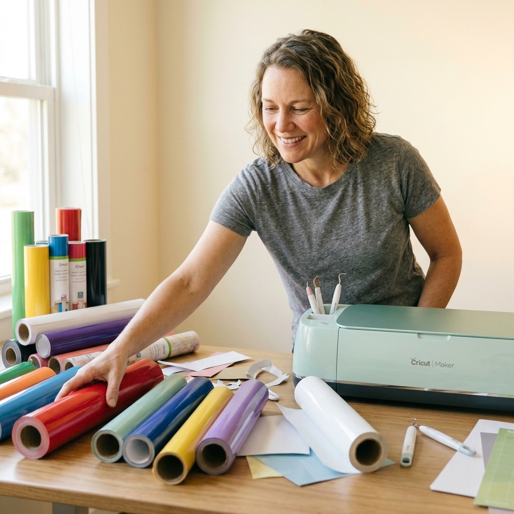 Adhesive Vinyl vs. HTV: What to Use When
