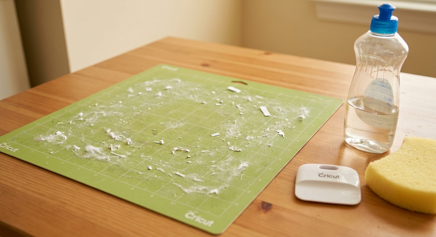 Cleaning Cricut Mats and Extending Blade Life