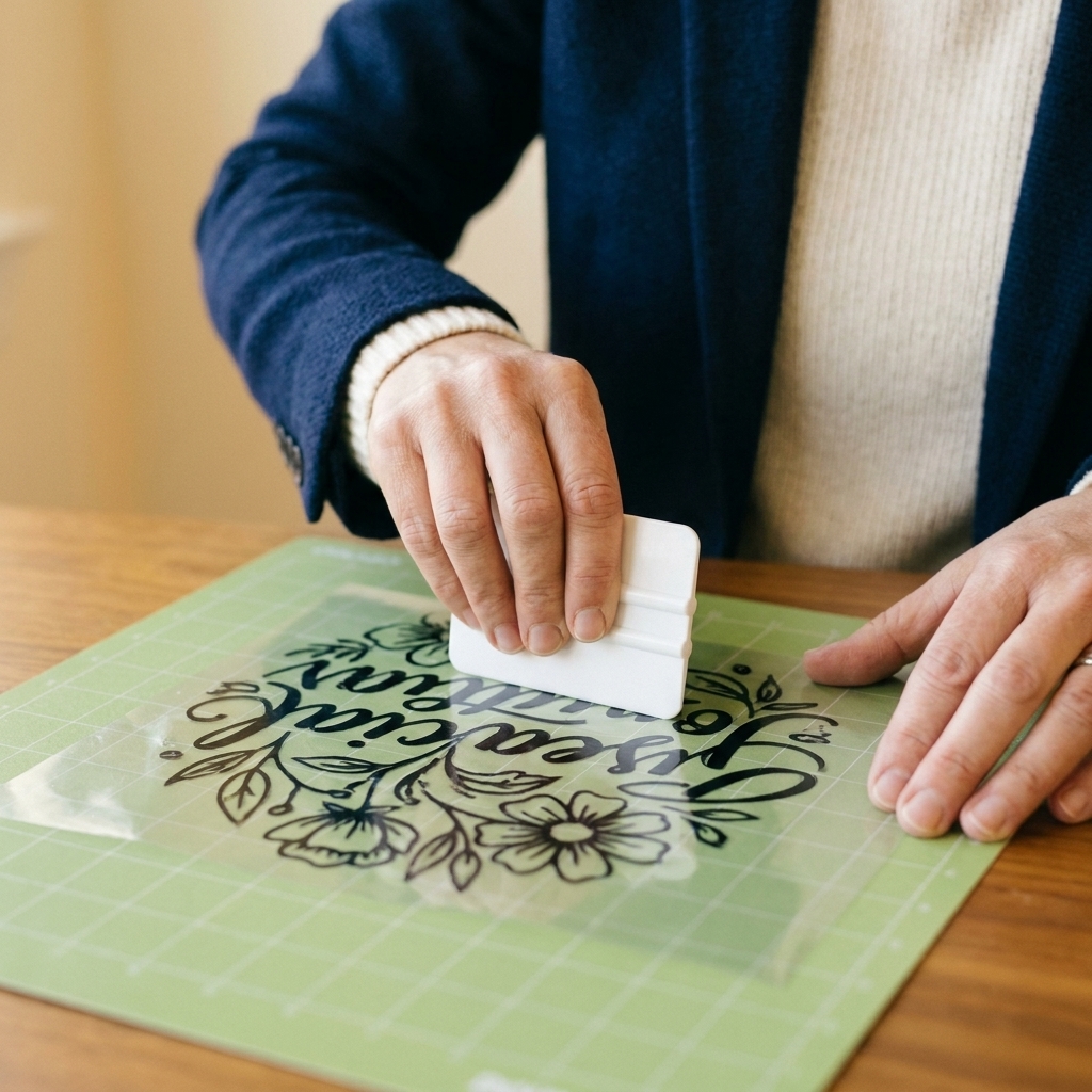 Transfer Tape Without Bubbles or Wrinkles